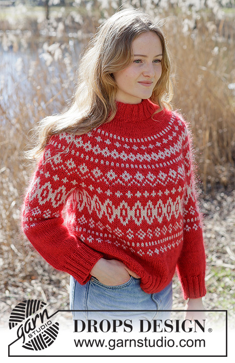 Crimson Cabin Sweater