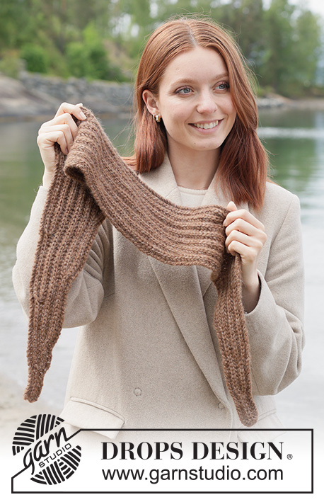 Walnut Whirl Shawl