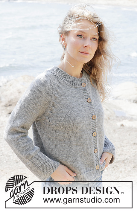 Gray Feather Cardigan