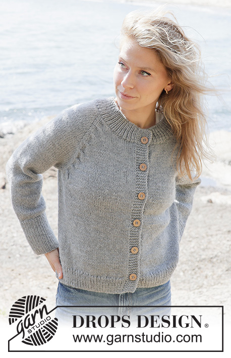 Gray Feather Cardigan