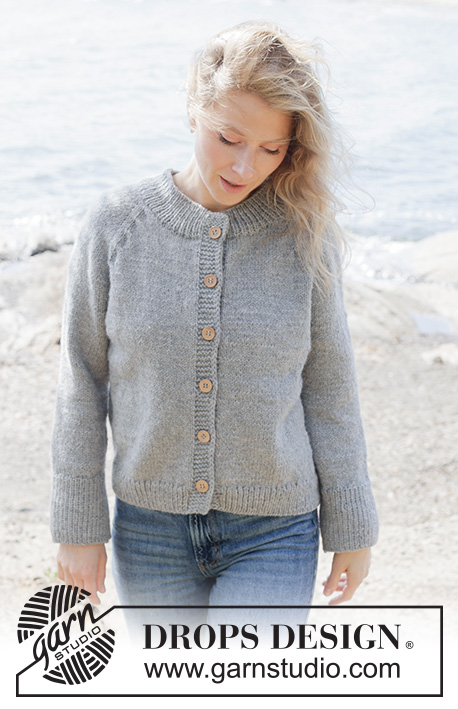 Gray Feather Cardigan