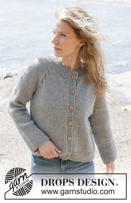 Gray Feather Cardigan