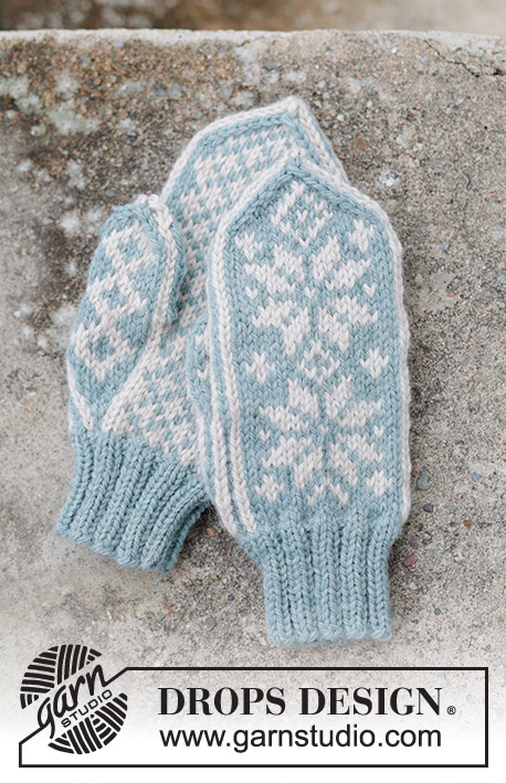 Snow Flake Mittens