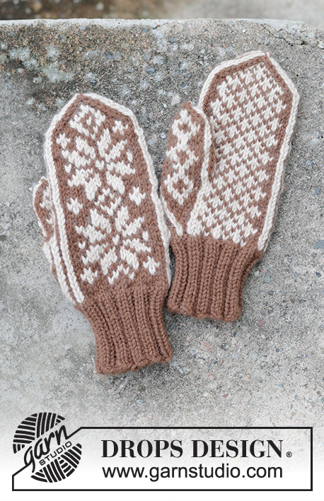 Snow Flake Mittens