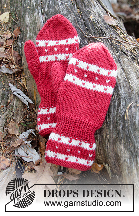Candy Cane Lane Mittens