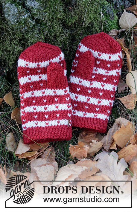 Candy Cane Lane Mittens
