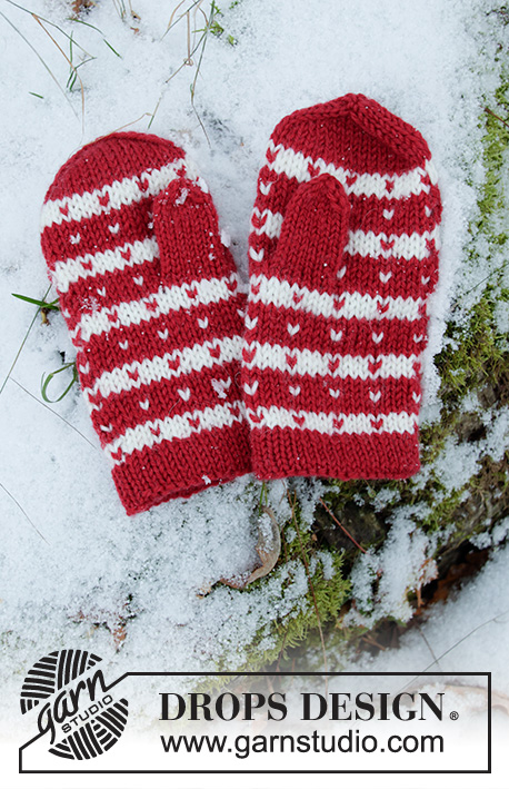 Candy Cane Lane Mittens