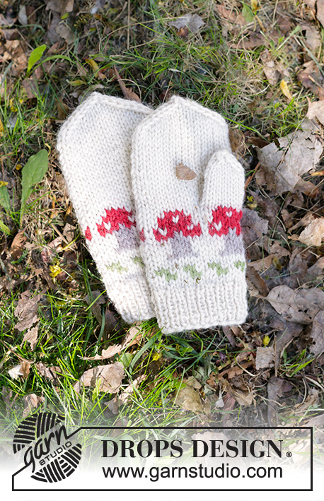 Mushroom Season Mittens