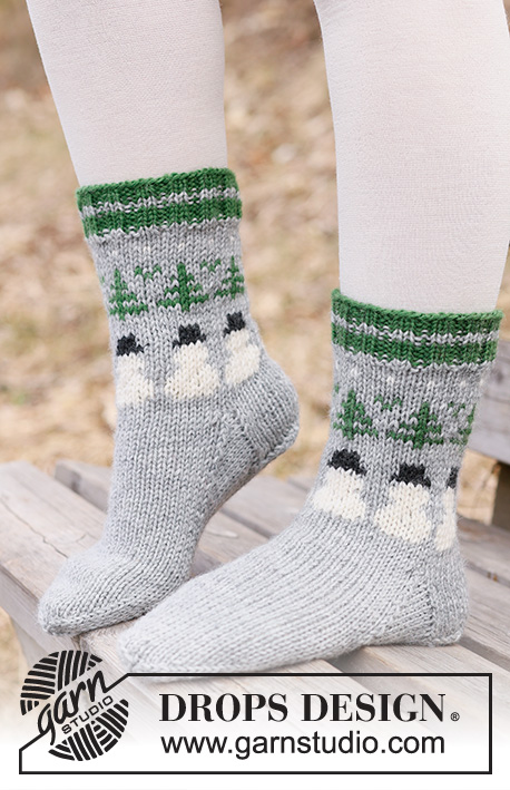 Snowman Time Socks