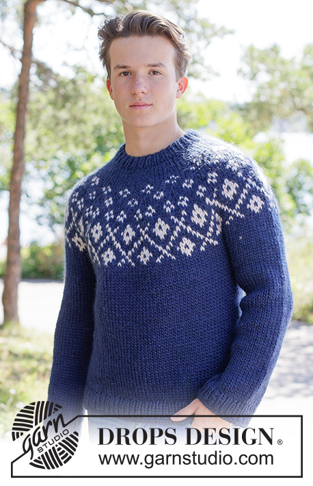 Midnight Flowers Sweater