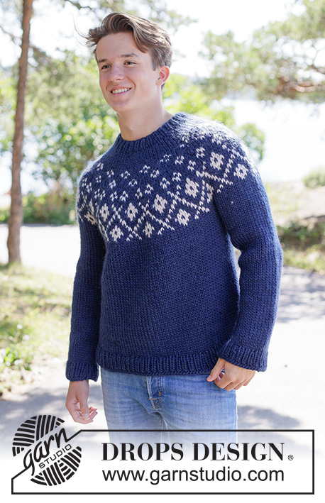 Midnight Flowers Sweater