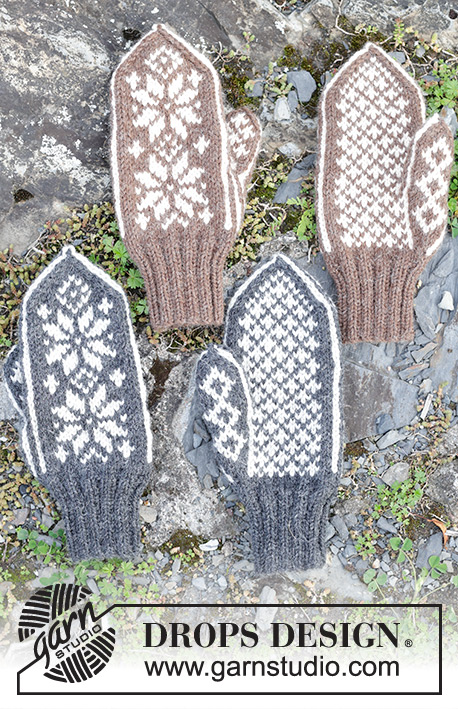 Snow Flake Mittens