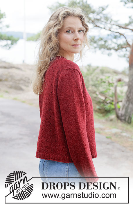 Spiced Cranberry Cardigan