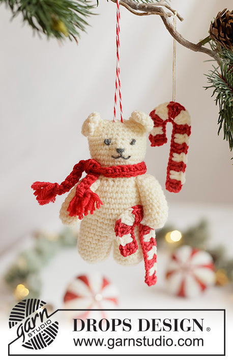 Candy Cane Bear
