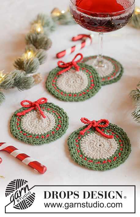 Holiday Wreath Coasters