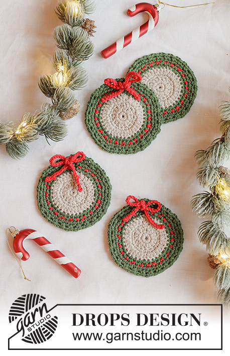 Holiday Wreath Coasters