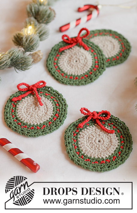 Holiday Wreath Coasters