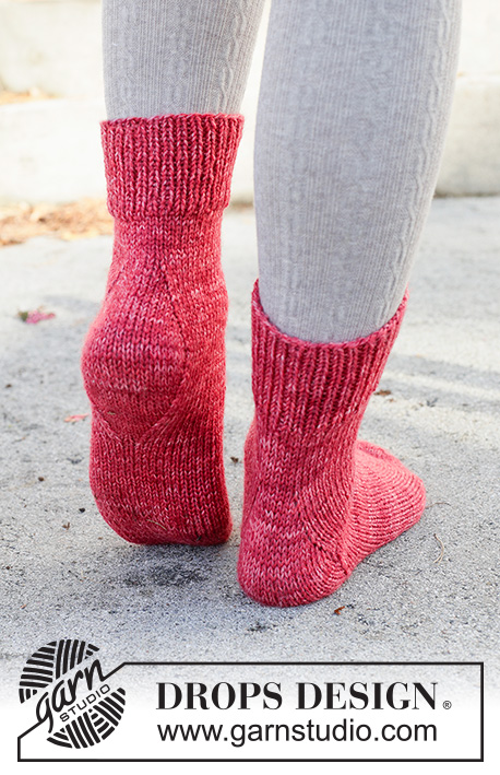 Garnet Glow Socks