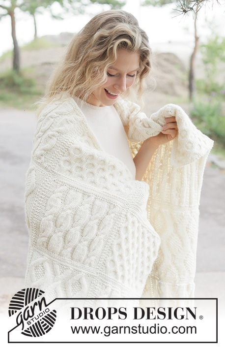 Aran Hug Blanket