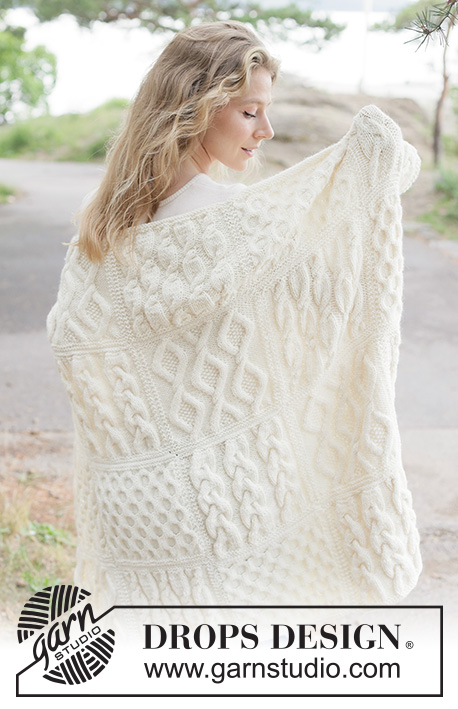 Aran Hug Blanket