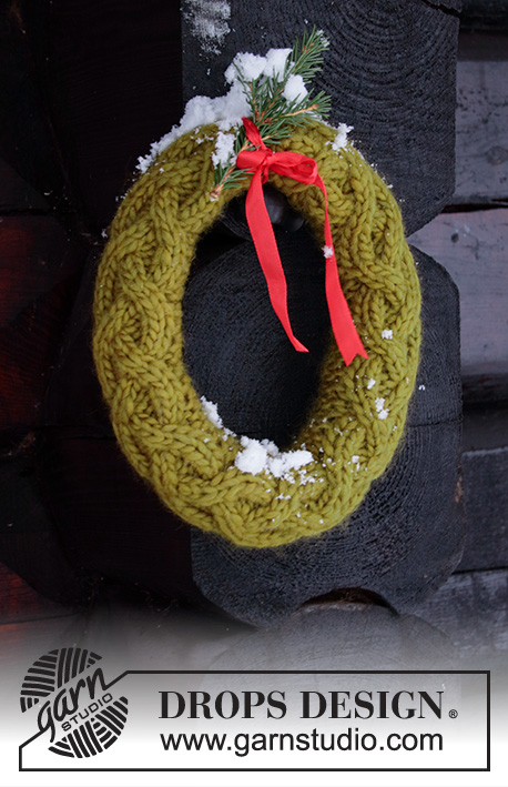 Woolen Christmas Wreath
