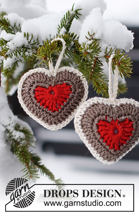 Bright Heart Ornaments