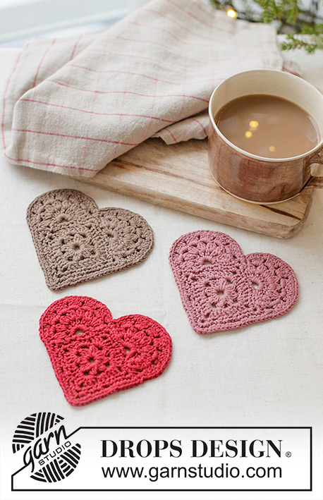 Jolly Heart Coasters