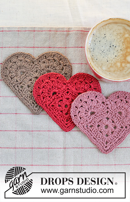 Jolly Heart Coasters