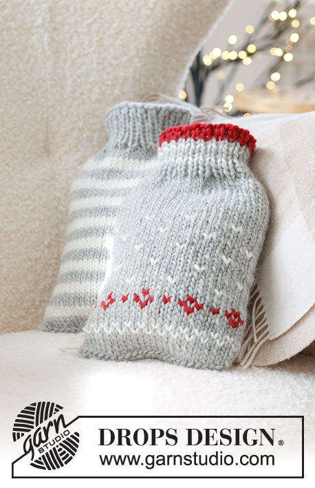 Christmas Sparkle Hot Bottle Cover