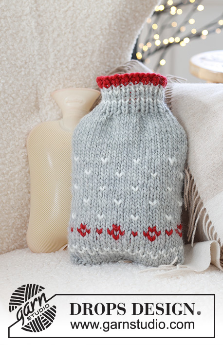 Christmas Sparkle Hot Bottle Cover